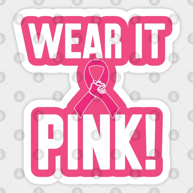 Breast Cancer Awareness Sticker by Work Memes